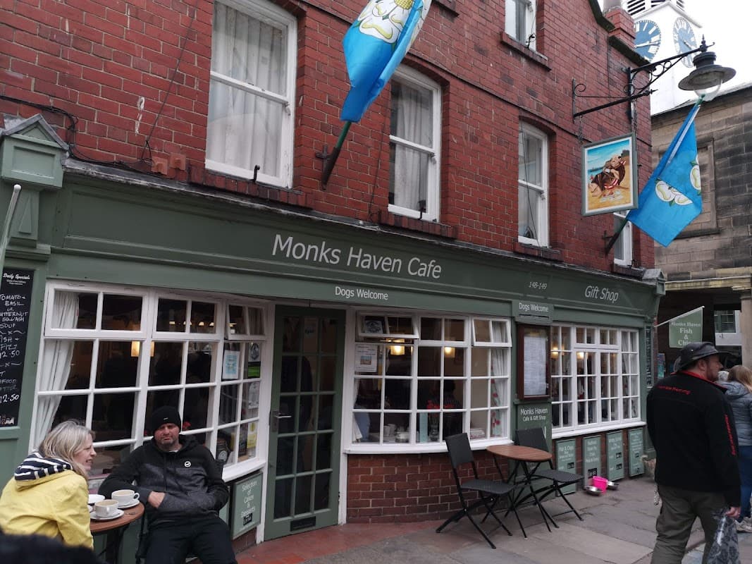 Cafe Monks Haven in whitby