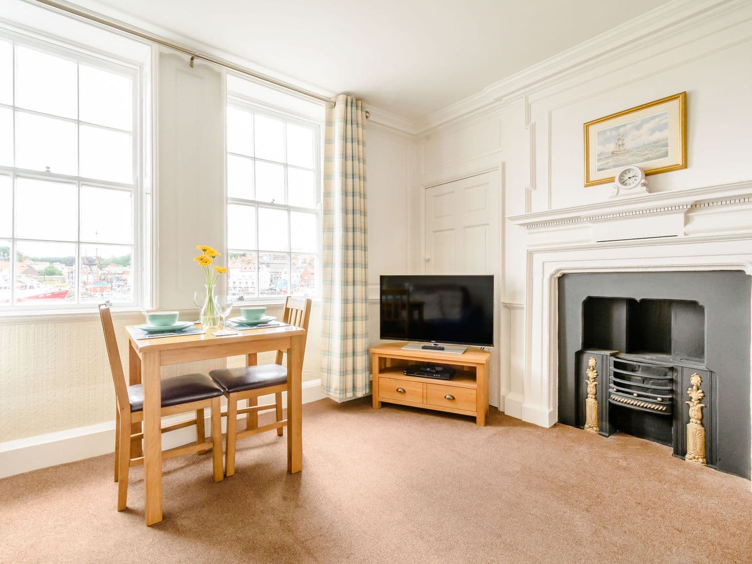 What a View at Quayside Apartment, Whitby, Yorkshire