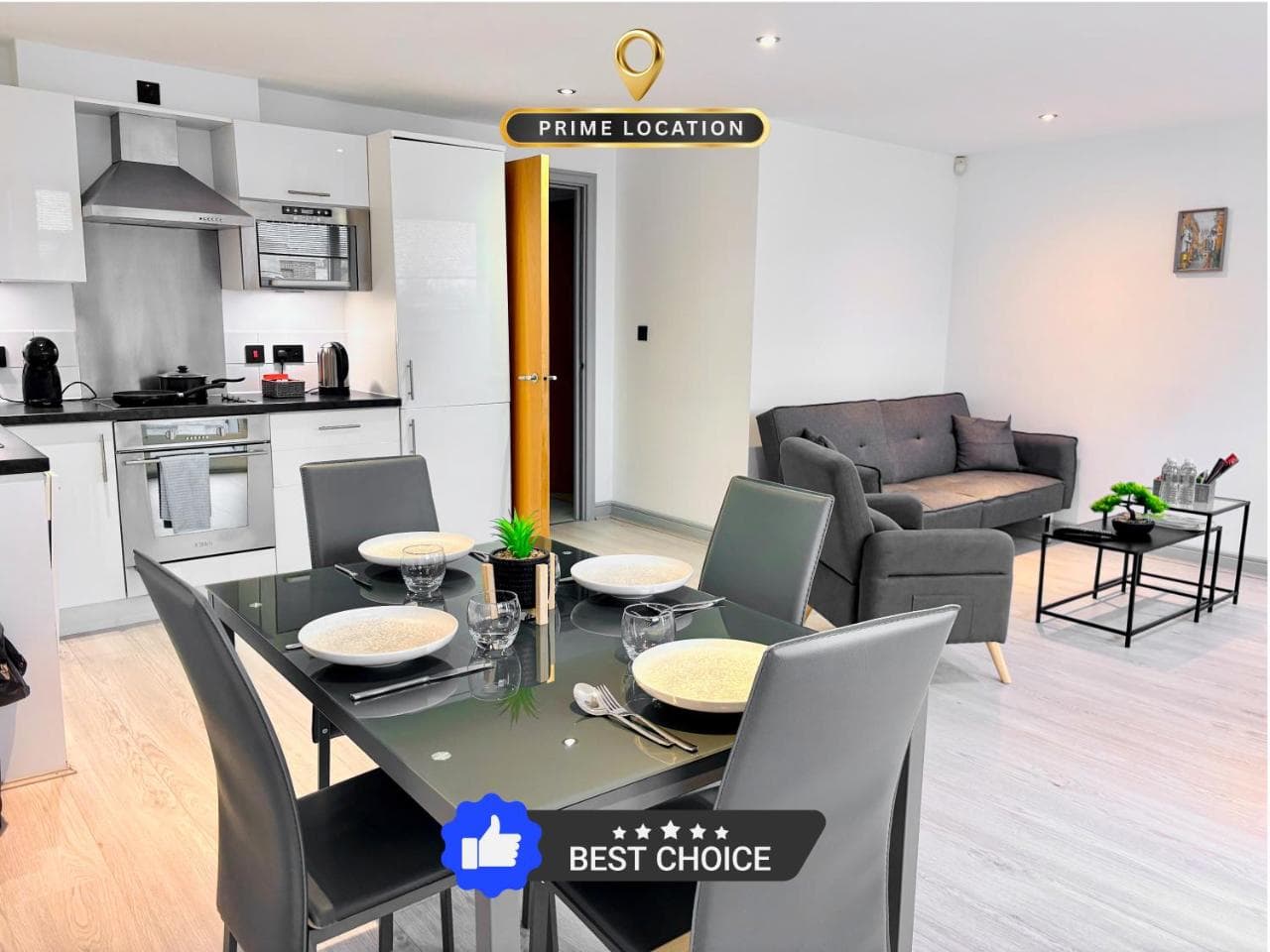 Accommodation at Modern 2-Bed Apartment in York City Centre - Walk to Christmas Market and Top Attractions in york