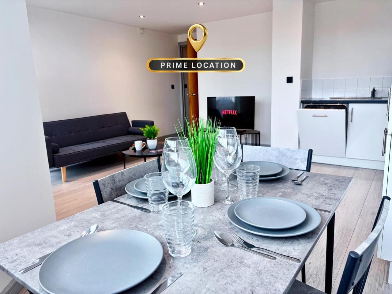 Accommodation at Modern 2-Bed Flat in York City Centre - Steps from Christmas Market in york