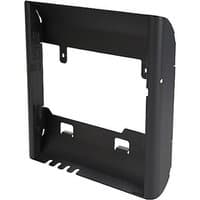 Black Cisco wall mount kit for IP Phone 7821 and 7841, rectangular frame with screw holes and curved edges.