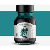 Octopus Write and Draw Ink, 50ml bottle, Petrol Axolotl 420, teal label with octopus graphic and black cap.