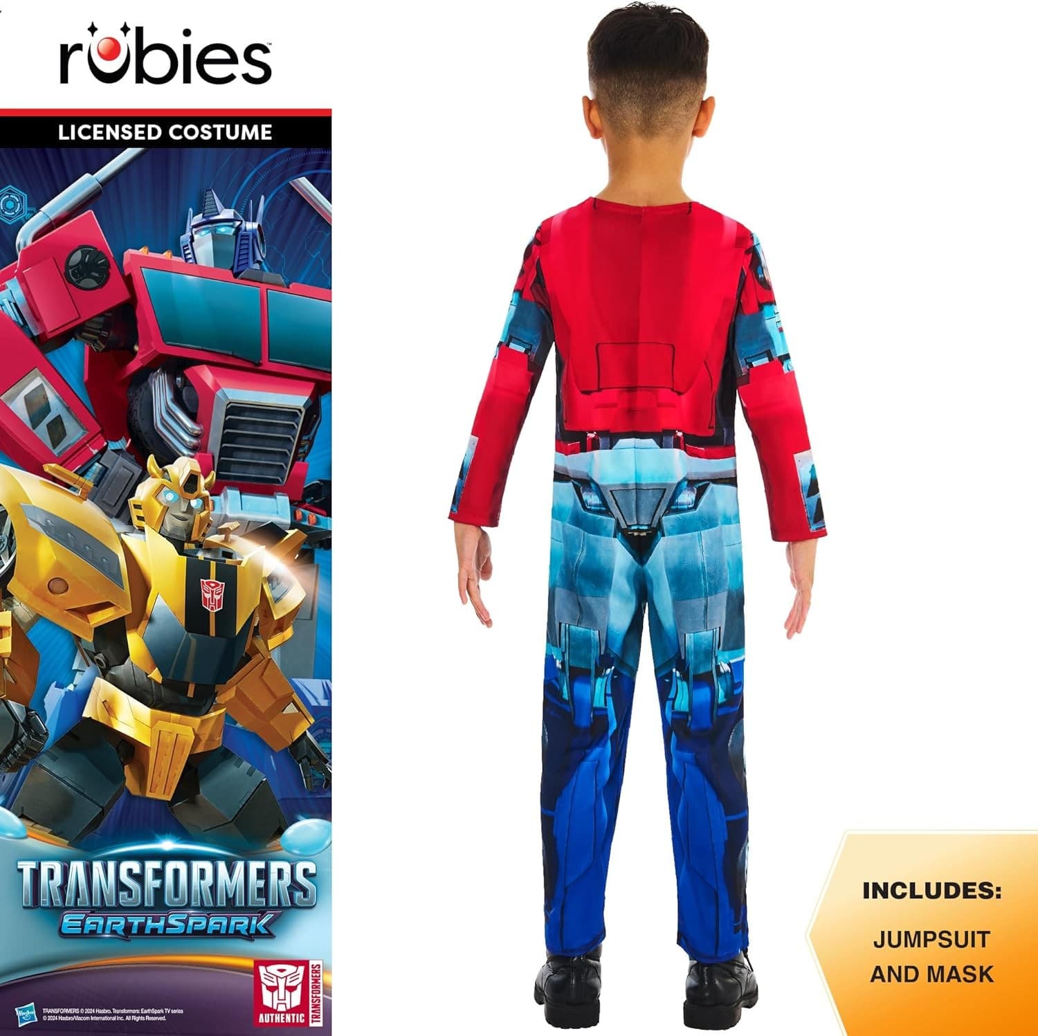 Rubies 7-8 Years Transformers Optimus Prime Dress Up Costume - image 5
