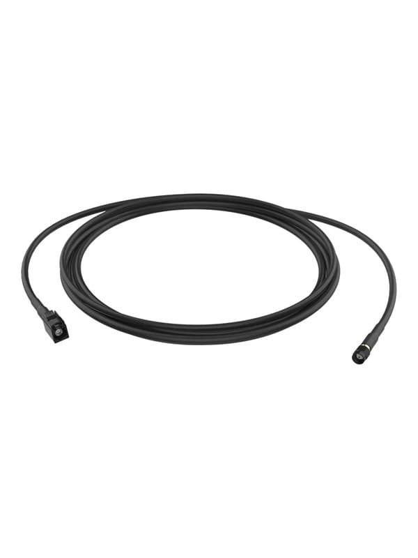 Black 8-meter TU6004-E cable by AXIS, featuring connectors on both ends, designed for F Series applications, made of durable material for reliable performance.