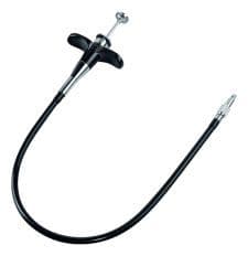 Black Hama 00005312 Camera Kit featuring a flexible tube with a metal nozzle and a grip handle, designed for precise camera cleaning and maintenance.