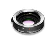 Kenko TELEPLUS HD DGX 1.4x camera lens adapter in black metal with a silver rim, featuring a smooth surface and a circular lens opening, designed for enhancing focal length.