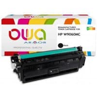 Black Armor OWA K16410OW toner cartridge with colorful packaging, labeled compatible and professional quality.
