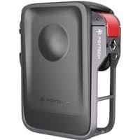 Black PGYTECH P-63B-010 camera cage with red accents and sleek, rectangular design for mounting accessories.