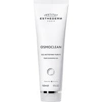 White Esthederm cleansing face gel tube with black text and silver cap, 150 ml, labeled "Osmoclean Gel Nettoyant Purete".