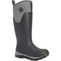 Black Muck Boot Arctic Ice Tall Women's Wellingtons, UK 5, with grey upper trim and rugged sole.