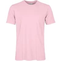 Flamingo pink organic cotton T-shirt by Colorful Standard, short sleeves, crew neck, classic fit.