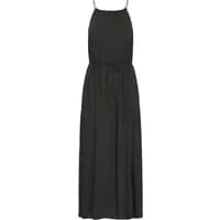 Black sleeveless nightgown with thin straps and cinched waist by b.young BYMmjoella 5.
