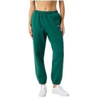 Green women's joggers by Björn Borg with elastic waistband and cuffs, featuring a small logo on the left thigh.