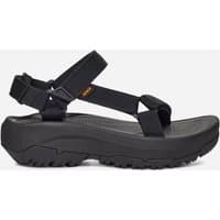 Black women's TEVA Hurricane XLT2 Ampsole sandals, size 7, with adjustable straps and rugged sole.