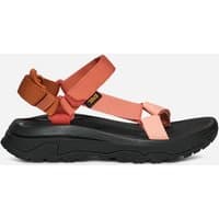 Women's TEVA Hurricane XLT3 Sandals, Sedona Multi, Size 5, with adjustable coral straps and black rugged sole.