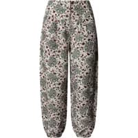 Women's trousers with floral pattern, elastic cuffs, and high waist by Pepe Jeans Ary.