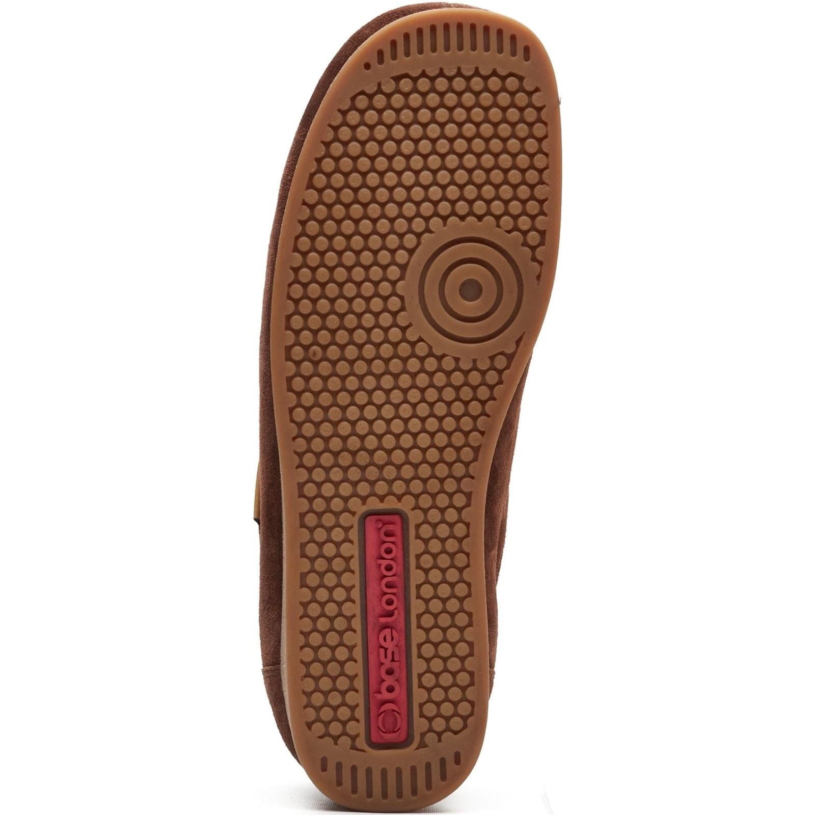Base London Koko Lace Up Leather Men's Brown Moccasins Shoes - image 3