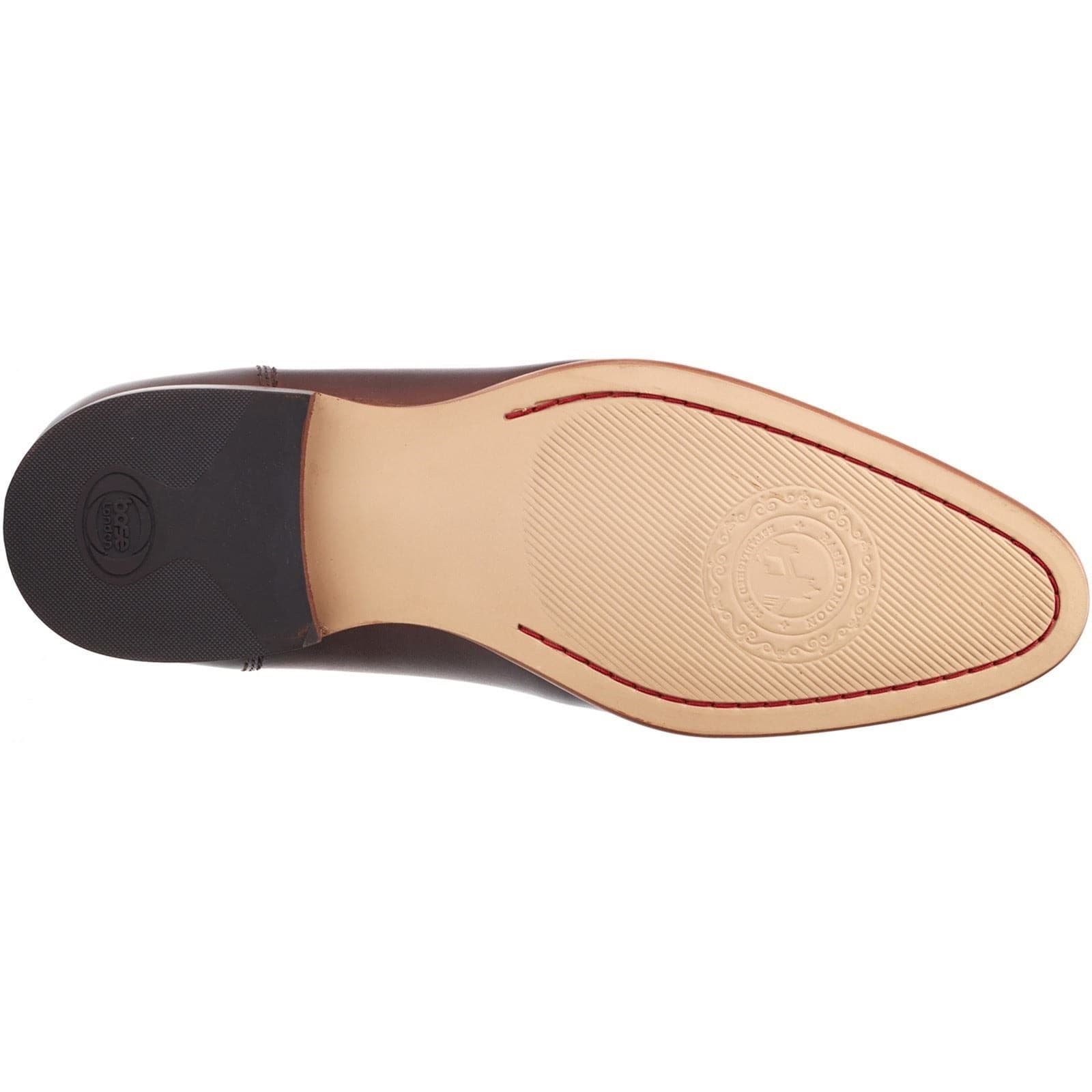 Base London Men's Bruno Penny Loafer in Burnt Brown - image 3