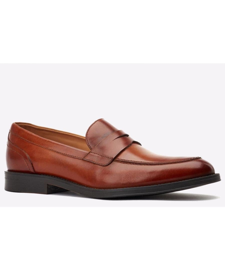 Base London Men's Kennedy Slip On Loafer in Burnt Tan - image 2