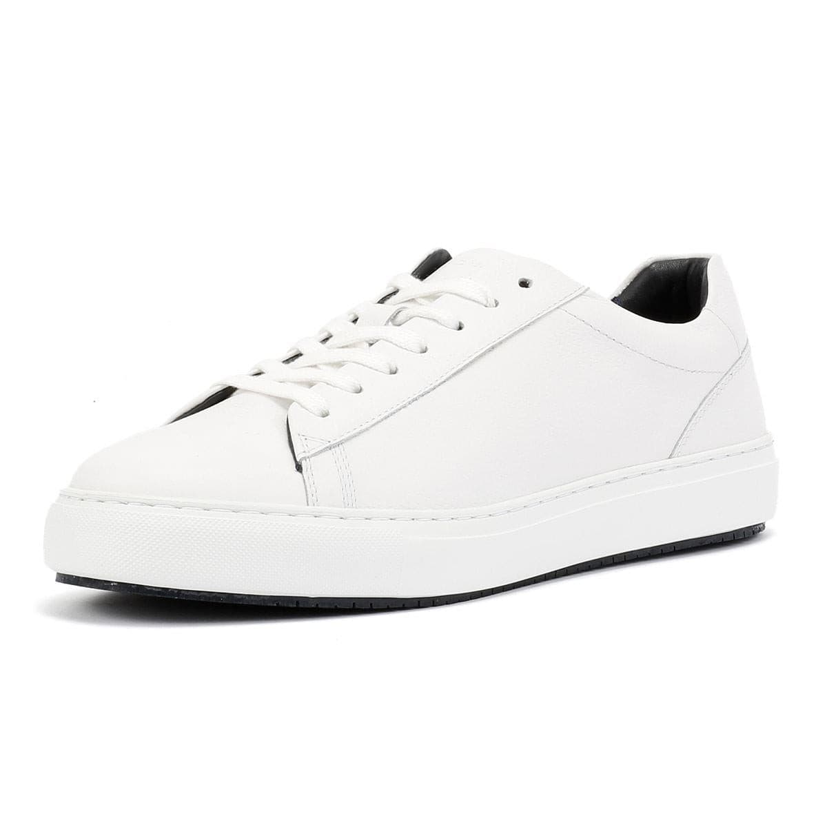 Ben Sherman Ace Cupsole Leather Men's White Trainers - image 3