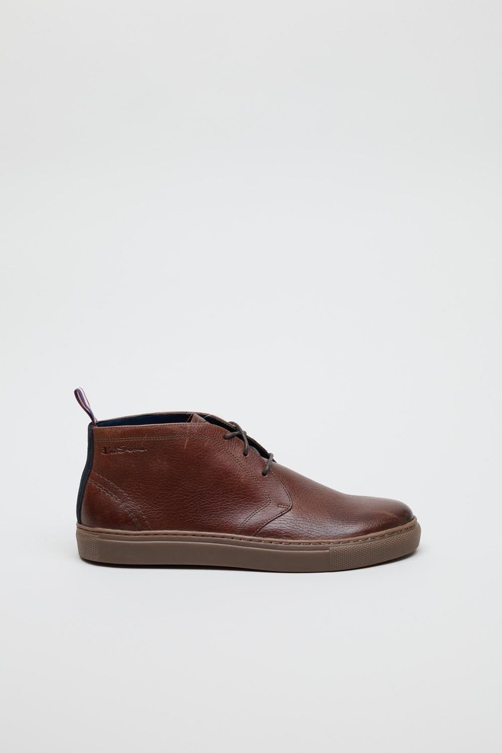Ben Sherman Parka Leather Men's Brown Boots - image 2