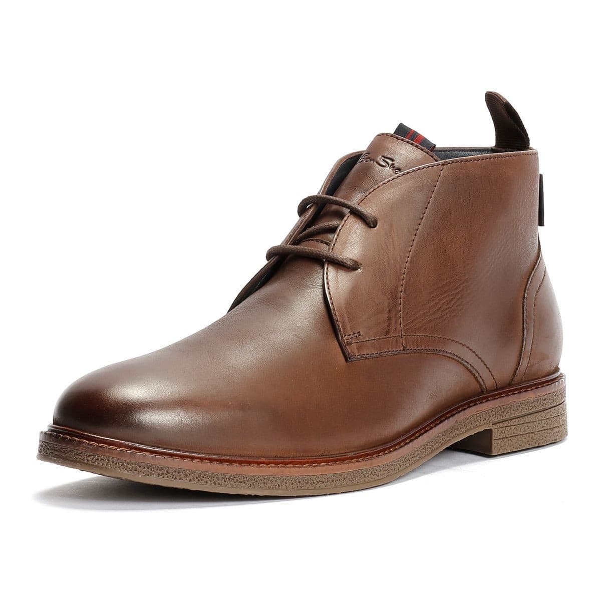 Ben Sherman Walker Chukka Leather Men's Brown Boots - image 3