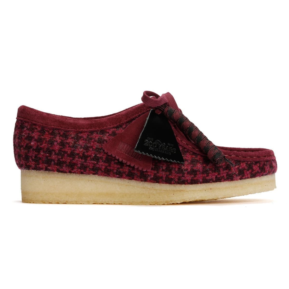 Clarks Originals Wallabee Harris Tweed Women's Purple Shoes - image 5