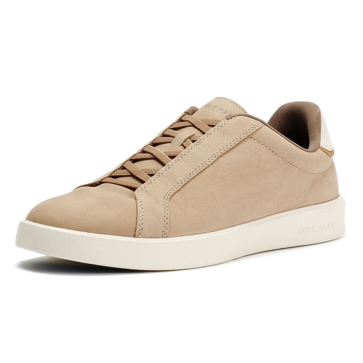 Cole Haan Grand Crosscourt Nubuck Men's Beige/Farro/Ivory Trainers - image 3