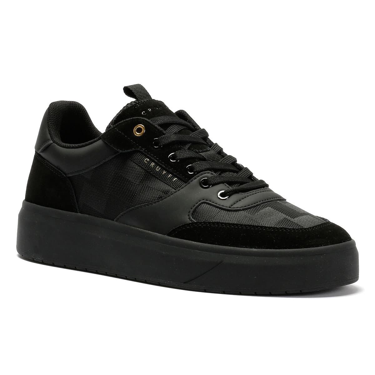 Cruyff Terra Court Men's Black/Gold Trainers - image 2