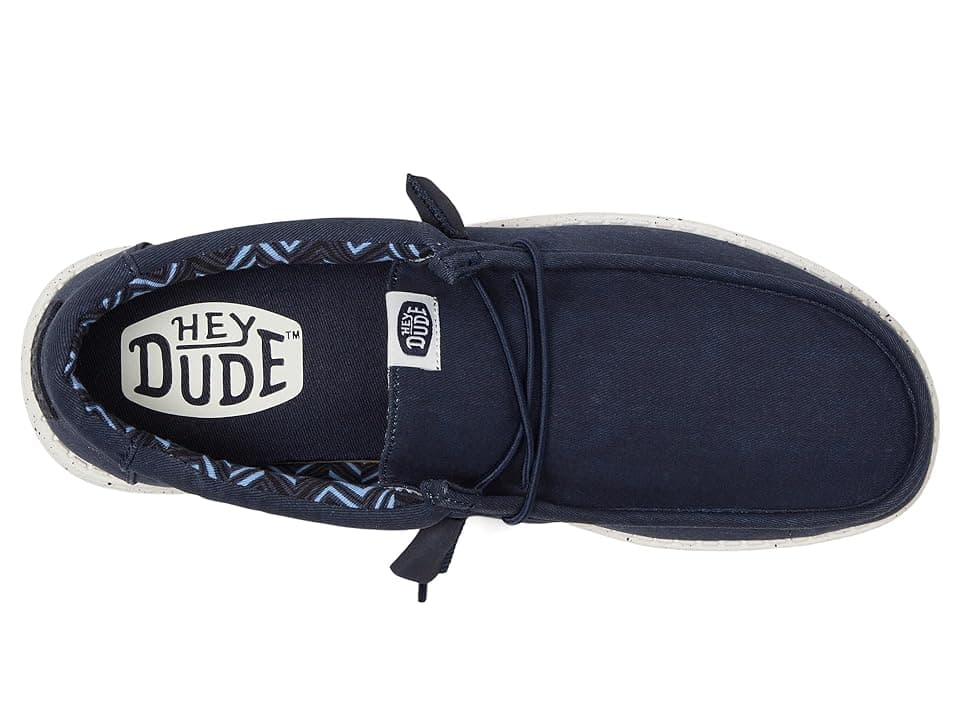 Hey Dude Wally Canvas Trainers/Shoes, UK 11 Navy - image 2