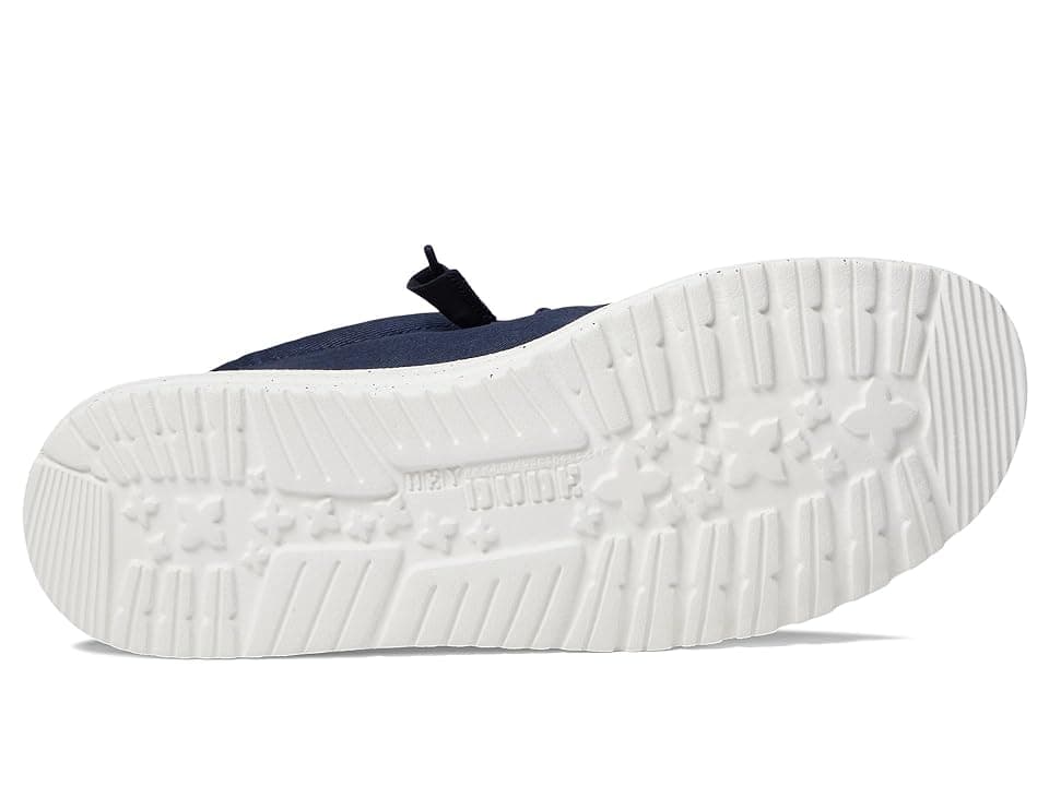 Hey Dude Wally Canvas Trainers/Shoes, UK 11 Navy - image 3