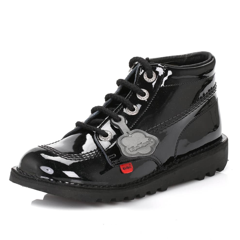Kickers - 1-KF0000120BXW WOMENS HI PATENT BLACK - image 3
