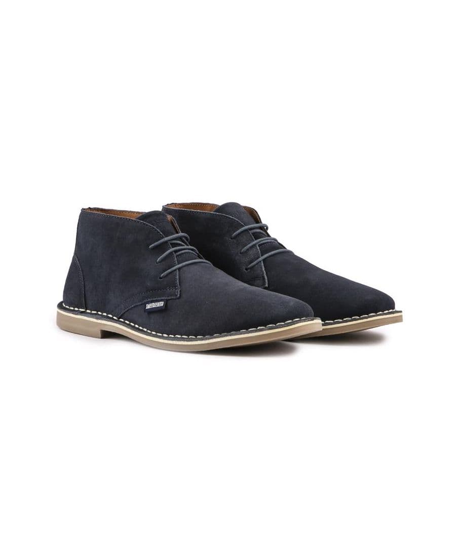 Lambretta Chiswick Suede Men's Navy Boots - image 2