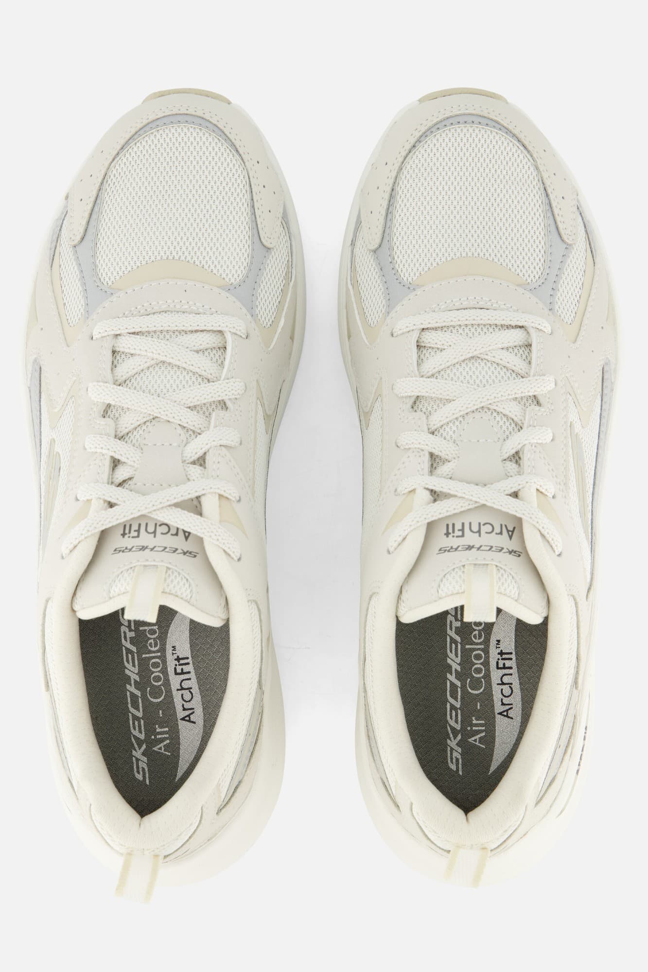 Skechers Arch Fit 2.0 Vintage Luxe Leather Women's Natural Trainers - image 3