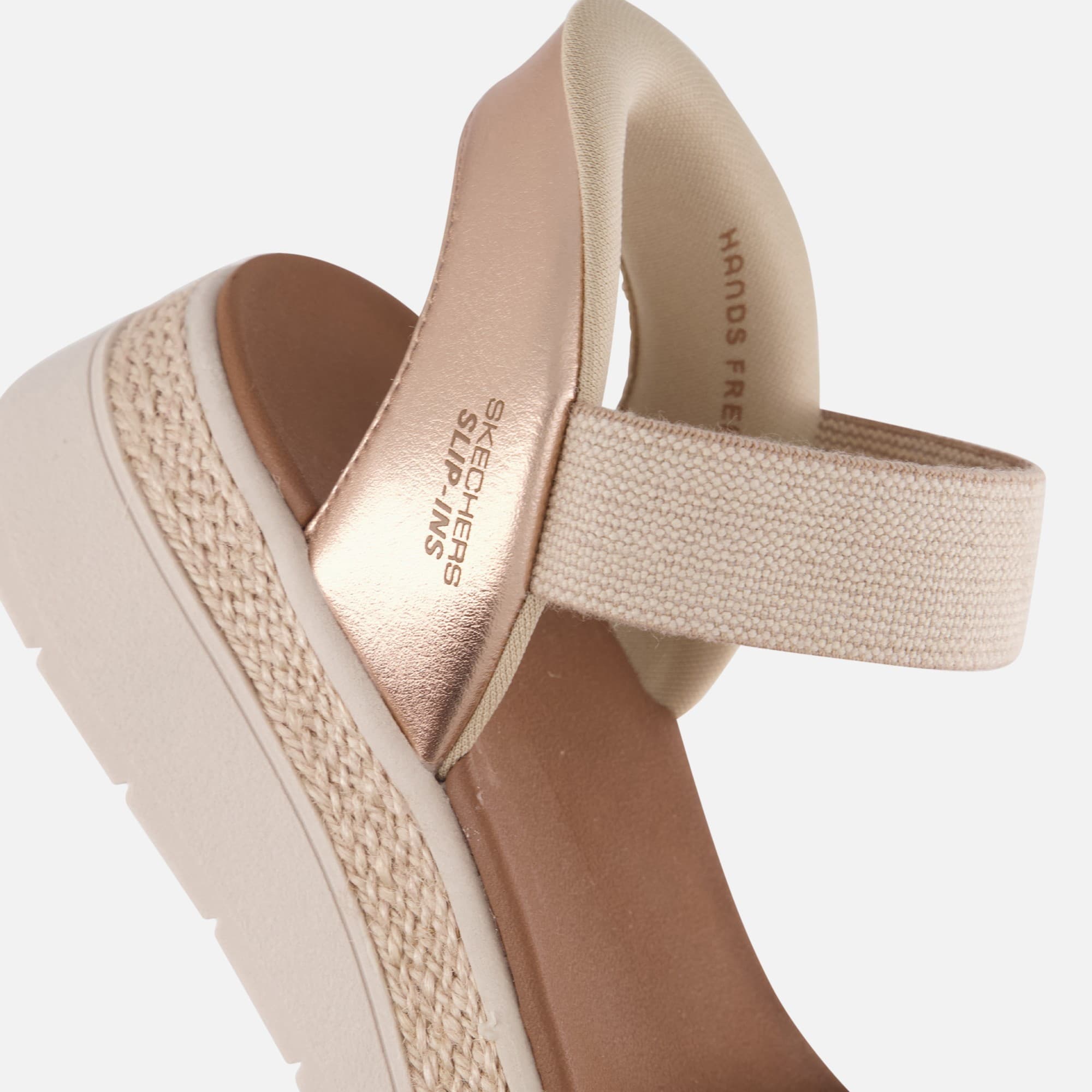 Skechers BOBS Sun Ray Women's Rose Gold Sandals - image 4
