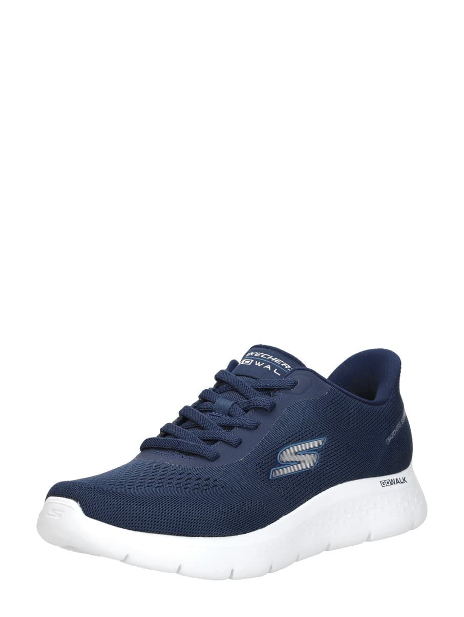 Skechers Go Walk Flex Polyester Men's Navy Trainers - image 3