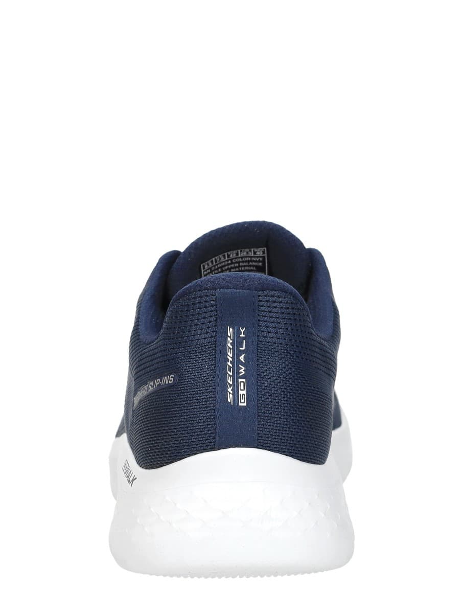 Skechers Go Walk Flex Polyester Men's Navy Trainers - image 4