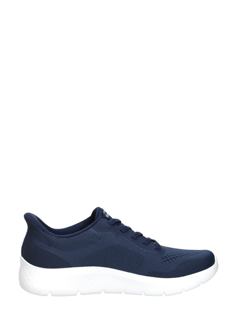 Skechers Go Walk Flex Polyester Men's Navy Trainers - image 5