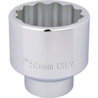 Draper 3/4" Square Drive 12 Point Socket - 55mm - image 2