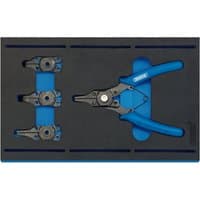 Draper 5 Piece Interchangeable Circlip Plier Set - image 2