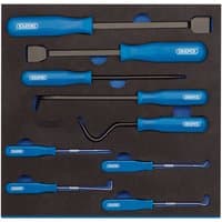 Draper 9 Piece Scraper, Hook and Pick Set with Tray - image 3