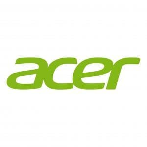 Charcoal grey Acer Chromebook Enterprise 514 features a 14" display, AMD Ryzen 5 processor, 16GB RAM, 256GB SSD, and Wi-Fi 6E connectivity, designed for business use.