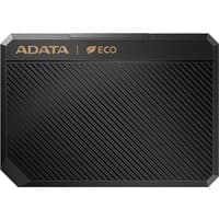 Black ADATA EC600-BCBK 2.5" HDD/SSD enclosure with diagonal stripe pattern and gold ADATA logo.