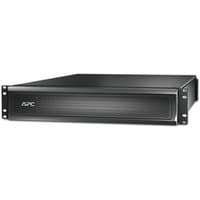 APC Smart-UPS X External Battery Pack, black 2U rack/tower design, vented front panel, 120Vdc, includes rail kit.