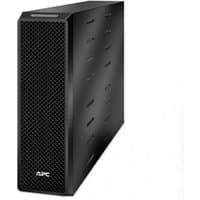 Black APC SRV192RBP-7A UPS battery with vented front panel and APC logo, rectangular tower design.