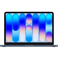 Apple MacBook Neo 13-inch A18 Pro in Indigo, sleek design, vibrant display, thin bezels, 8GB RAM, 512GB SSD.
