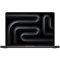 Space Black MacBook Pro 14-inch with sleek design, M5 Pro chip, 24GB RAM, 2TB SSD, and vibrant display.