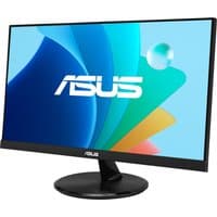 ASUS VP229HF 21.4" Full HD Monitor with slim bezels, black stand, and vibrant display showing ASUS logo.