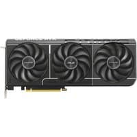 Asus PRIME RTX5070 OC graphics card, black with three cooling fans and PCIe5 connector, 12GB DDR7 memory.