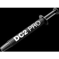 Black syringe-style tube labeled "DC2 PRO" for thermal grease application.